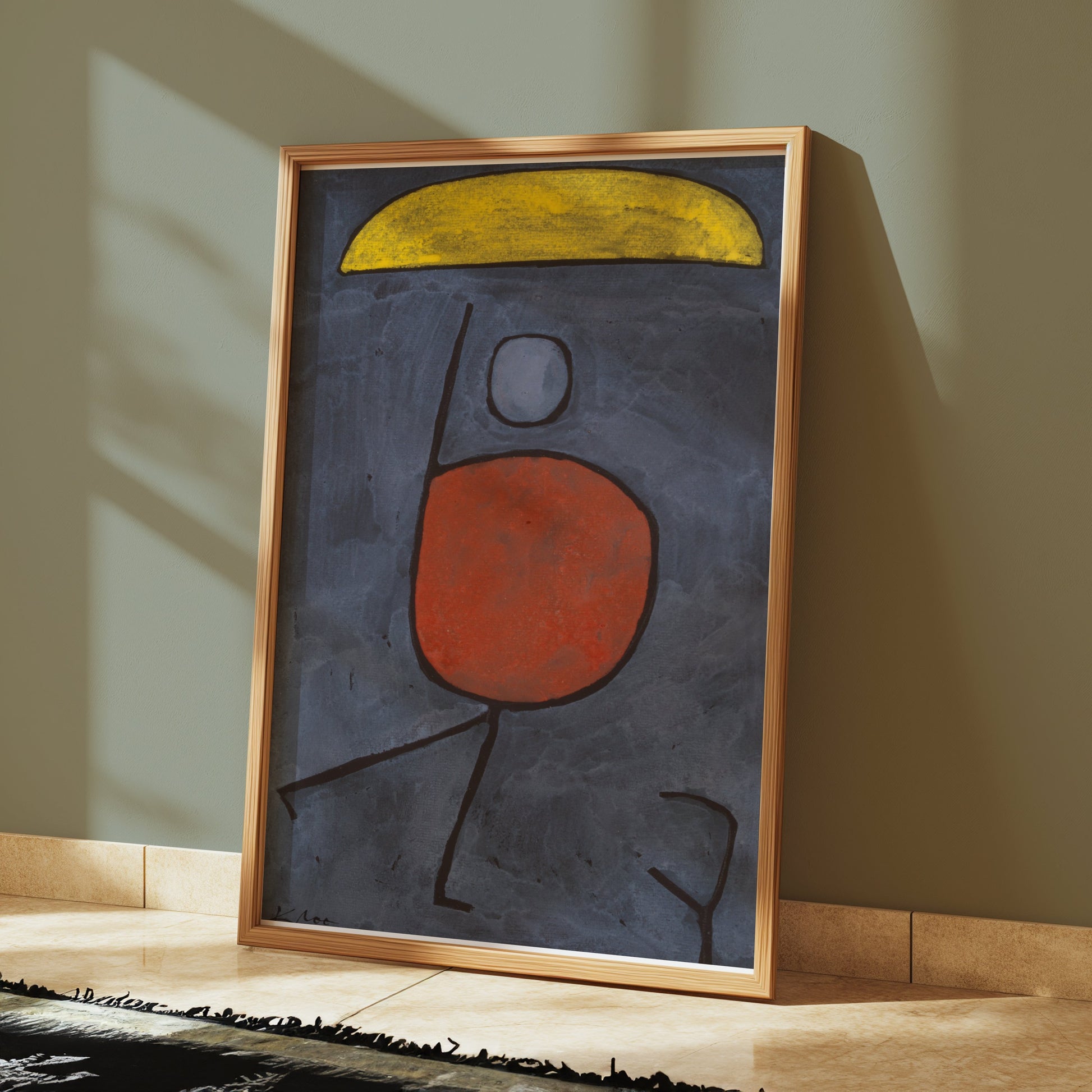 Premium Poster of Abstract Minimalist Human Figure Art Print Posters