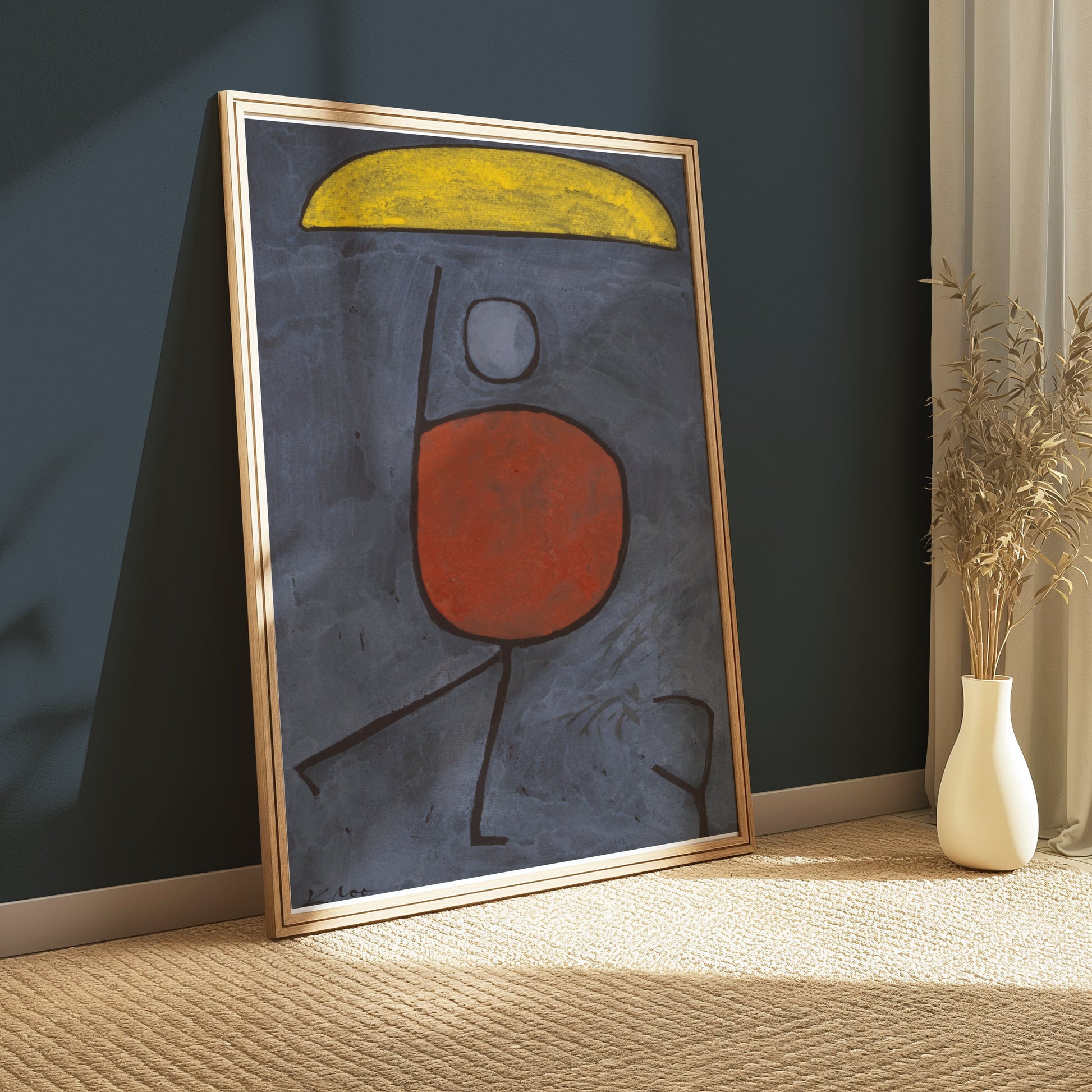 Premium Poster of Abstract Minimalist Human Figure Art Print Posters