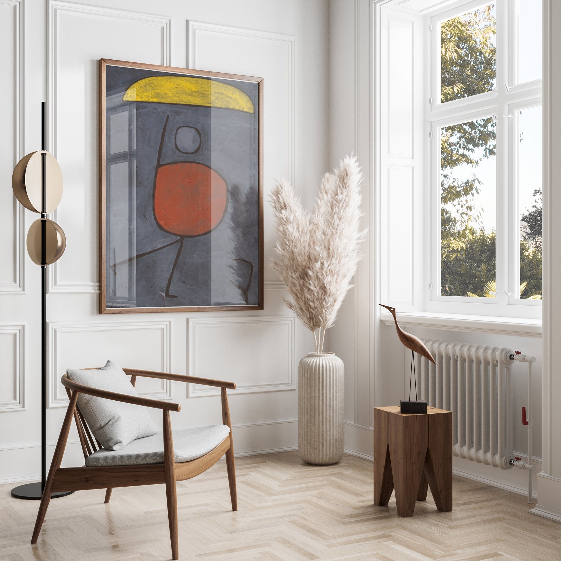 Premium Poster of Abstract Minimalist Human Figure Art Print Posters