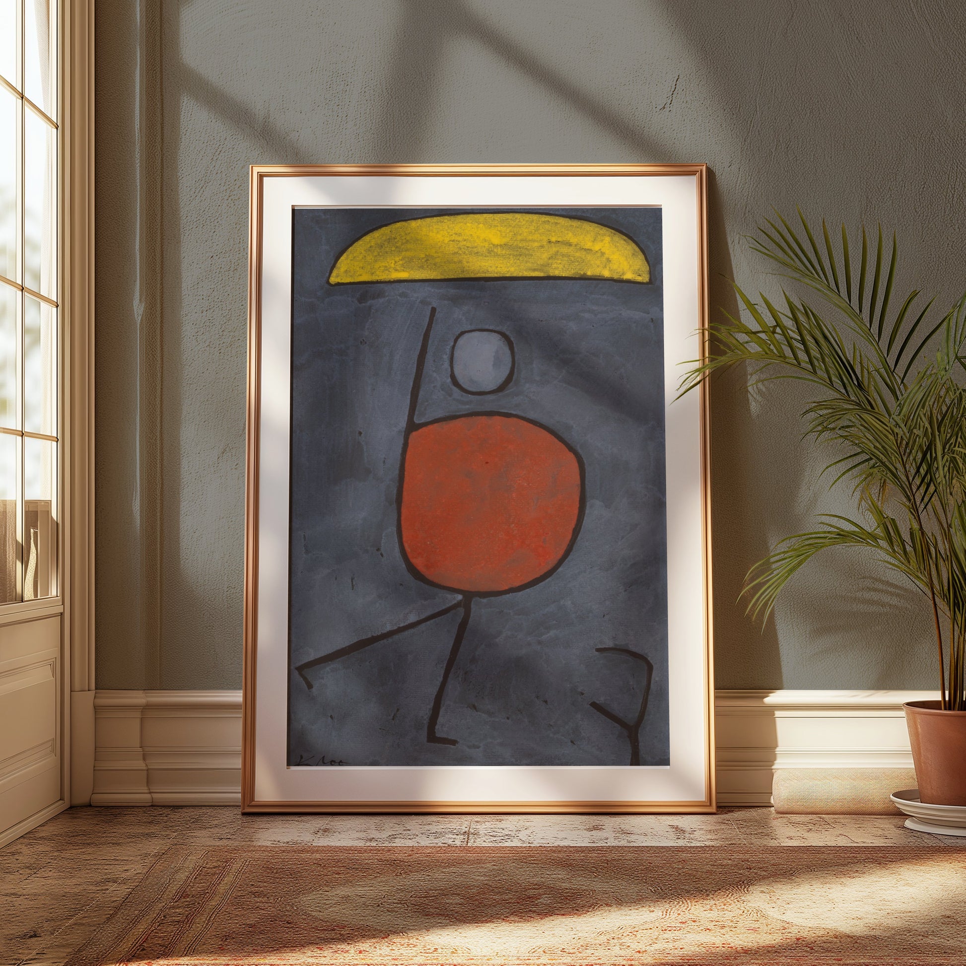 Premium Poster of Abstract Minimalist Human Figure Art Print Posters
