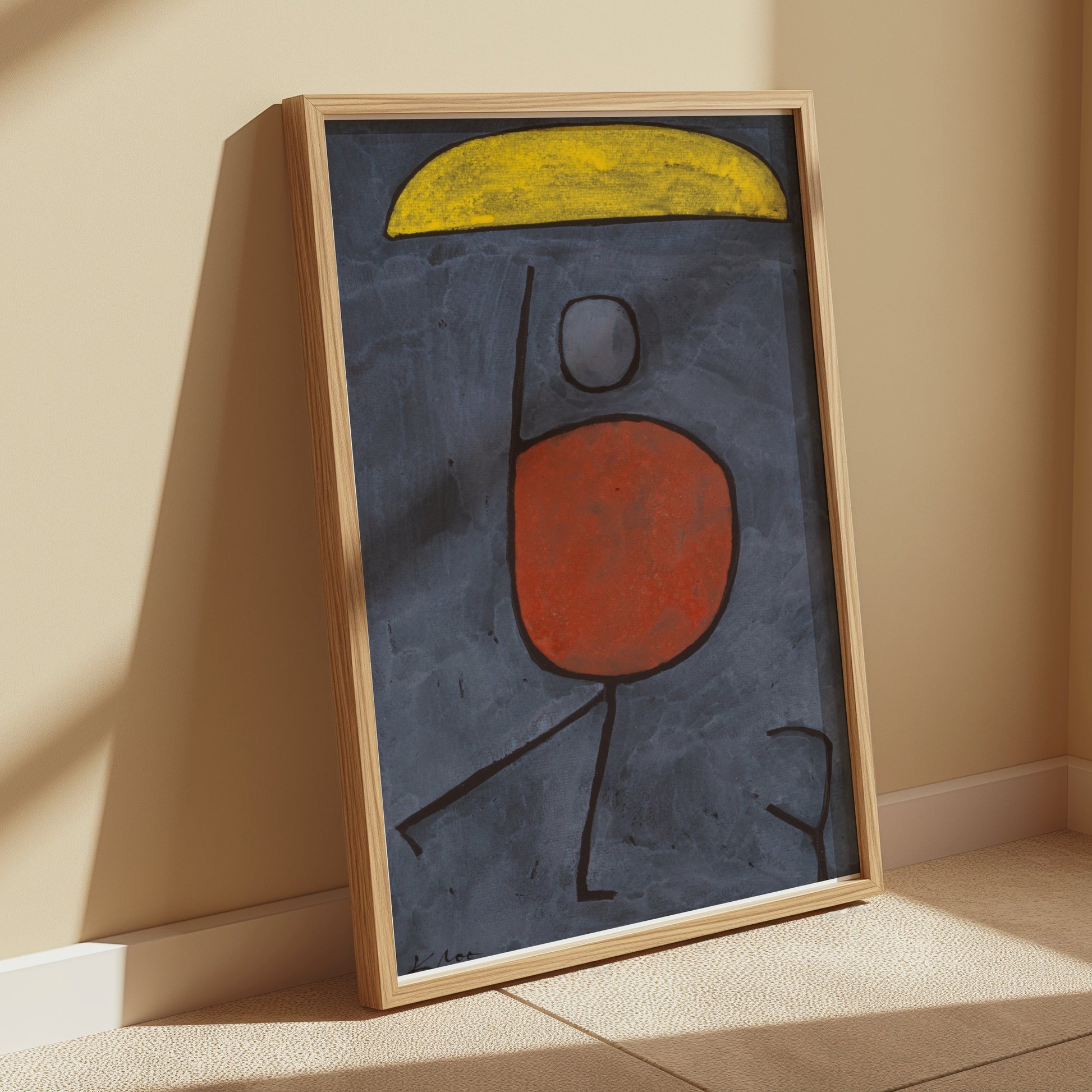 Premium Poster of Abstract Minimalist Human Figure Art Print Posters