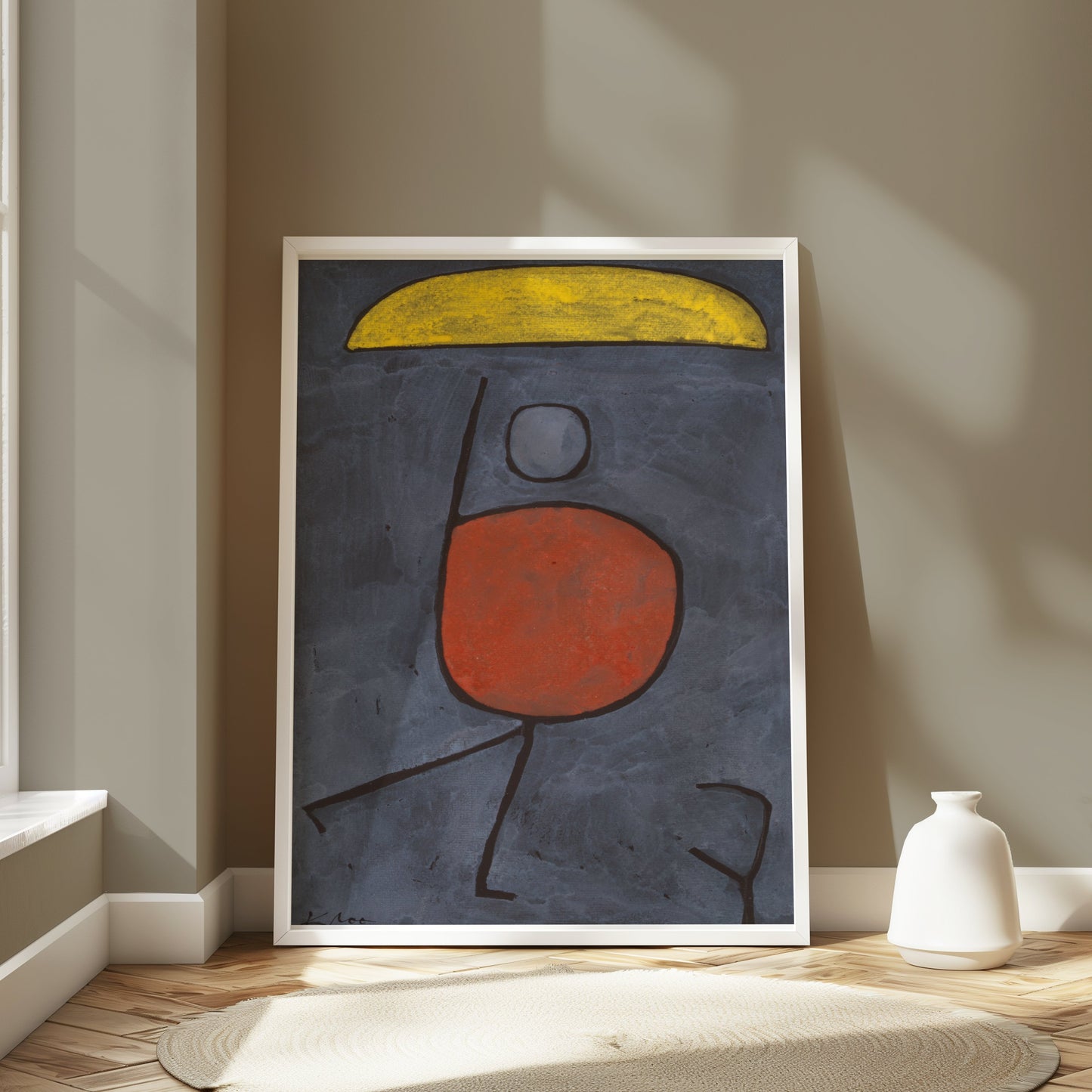 Premium Poster of Abstract Minimalist Human Figure Art Print Posters