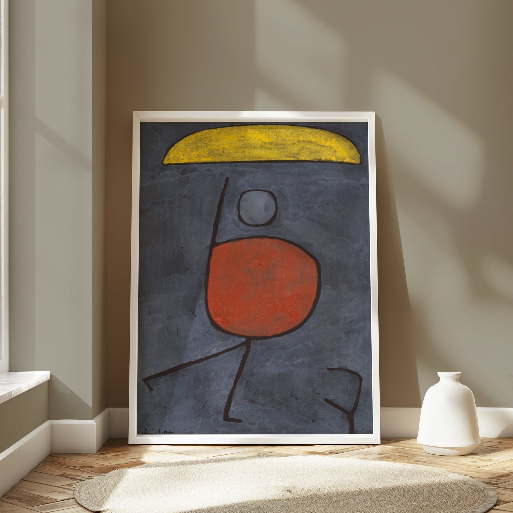 Premium Poster of Abstract Minimalist Human Figure Art Print Posters