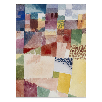 Premium Poster of Abstract Multicolor Patchwork Design Wall Art Posters