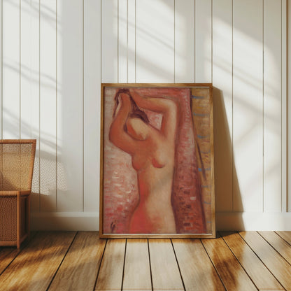 Premium Poster of Abstract Nude Female Body Expression Posters