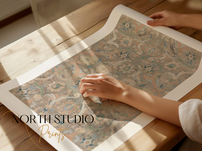 Premium Poster of Abstract Ornamental Pattern Art Aesthetic Print Posters