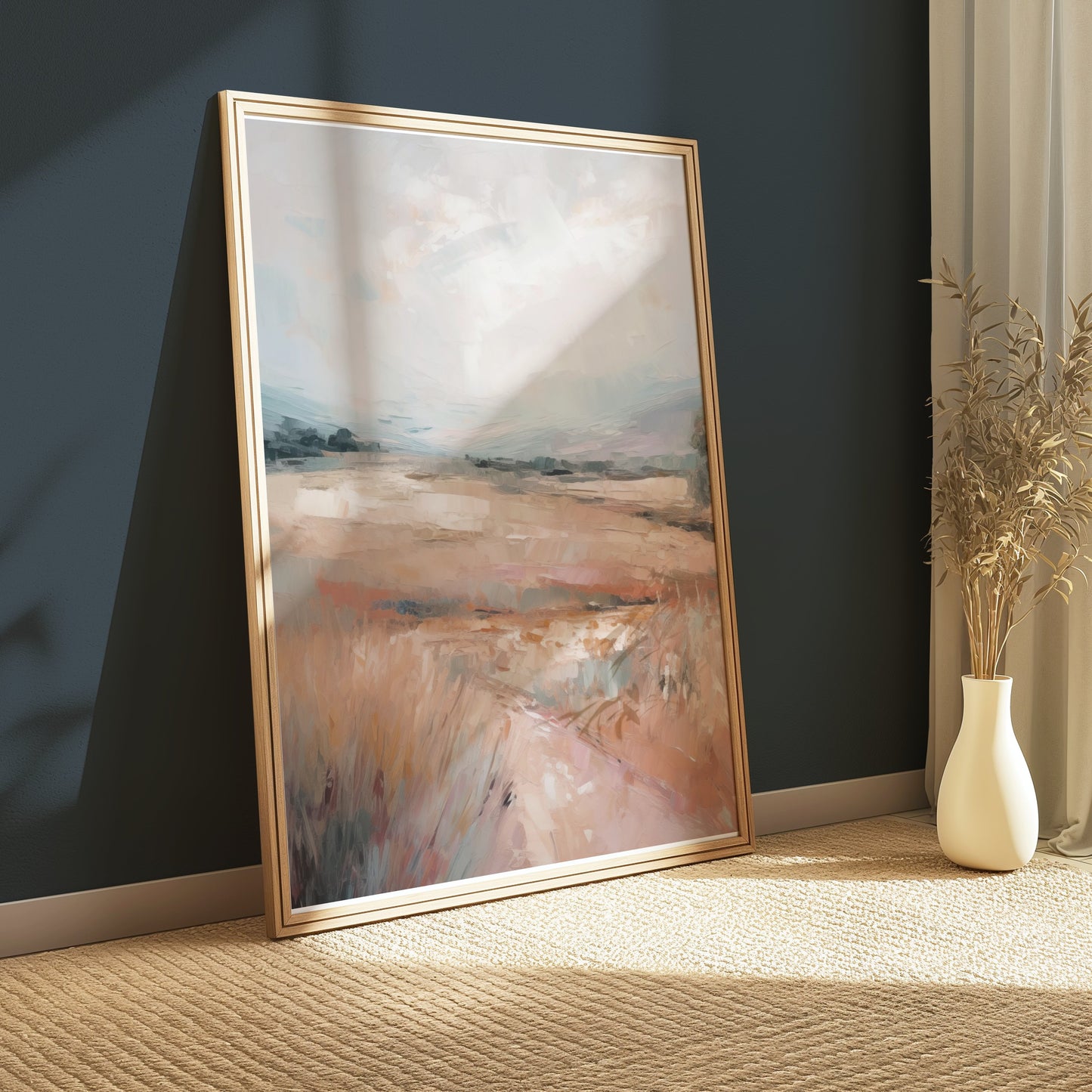 Premium Poster of Abstract Pastel Landscape Artwork Print Posters