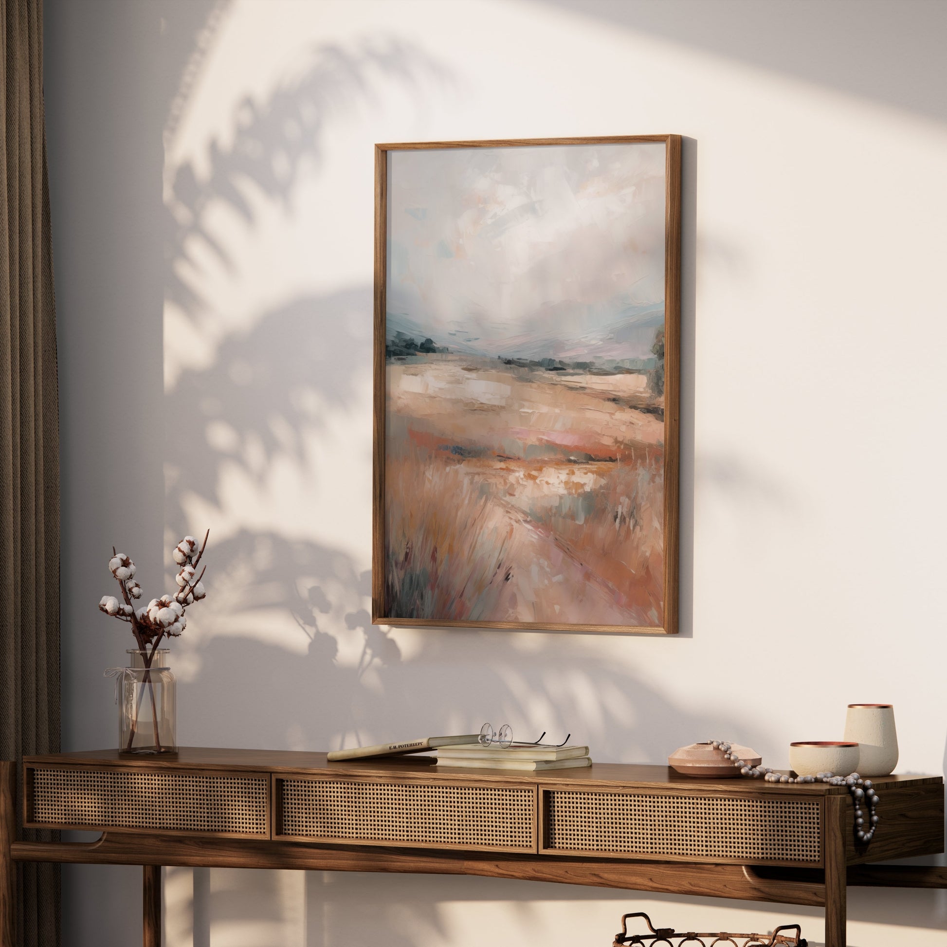 Premium Poster of Abstract Pastel Landscape Artwork Print Posters