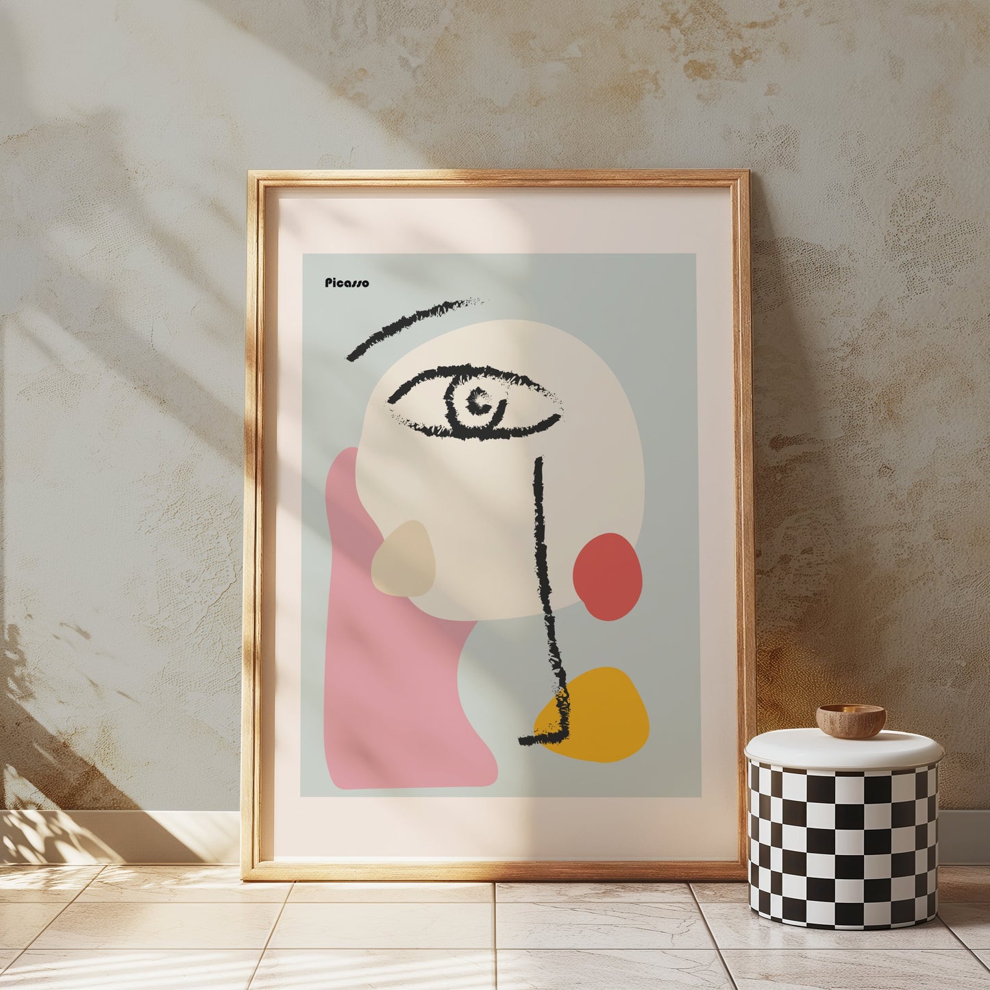 Premium Poster of Abstract Picasso Art Face Painting Posters