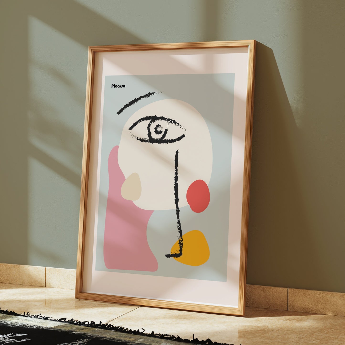 Premium Poster of Abstract Picasso Art Face Painting Posters