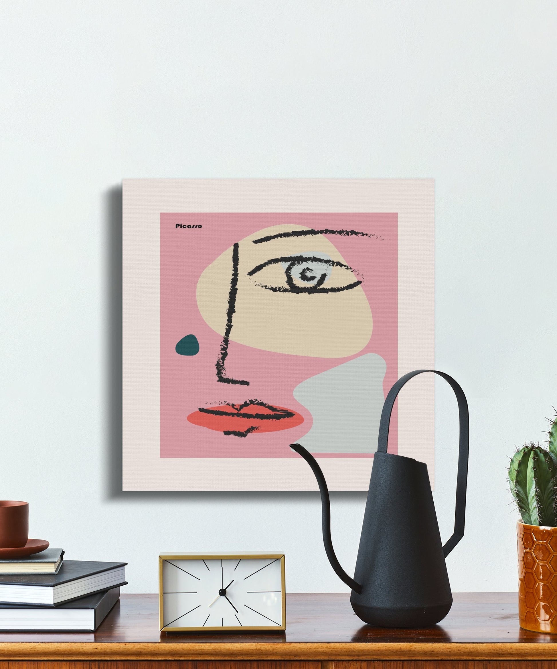Premium Poster of Abstract Picasso Face Art Canvas Wraps