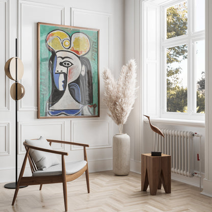 Premium Poster of Abstract Picasso Style Portrait Art Posters