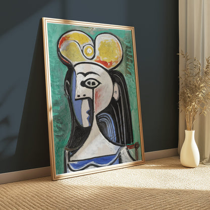 Premium Poster of Abstract Picasso Style Portrait Art Posters