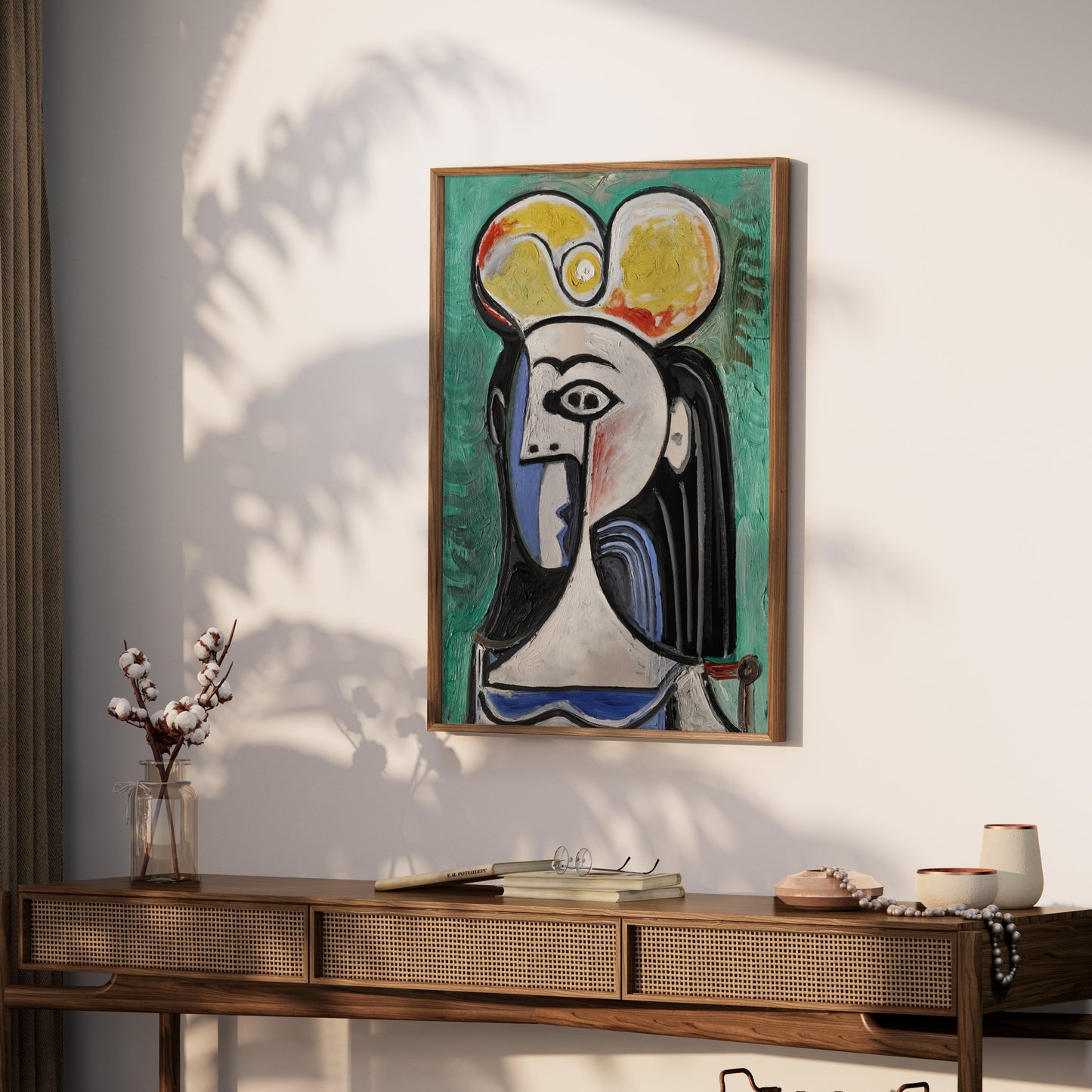 Premium Poster of Abstract Picasso Style Portrait Art Posters