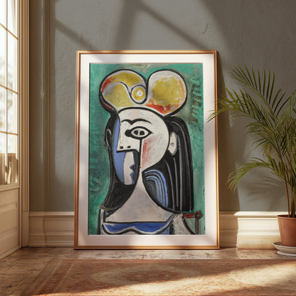 Premium Poster of Abstract Picasso Style Portrait Art Posters