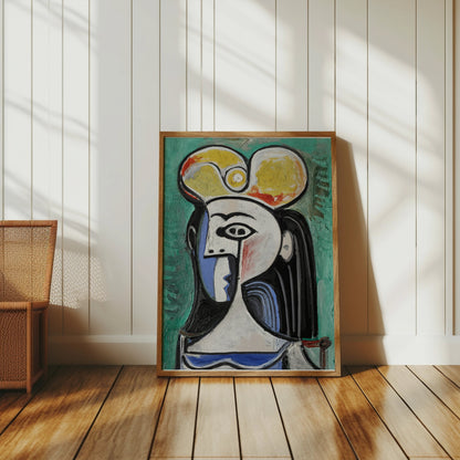 Premium Poster of Abstract Picasso Style Portrait Art Posters