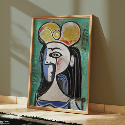 Premium Poster of Abstract Picasso Style Portrait Art Posters