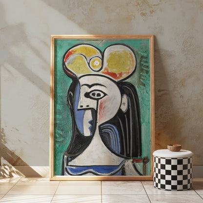Premium Poster of Abstract Picasso Style Portrait Art Posters
