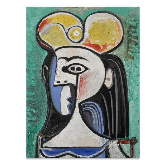 Premium Poster of Abstract Picasso Style Portrait Art Posters