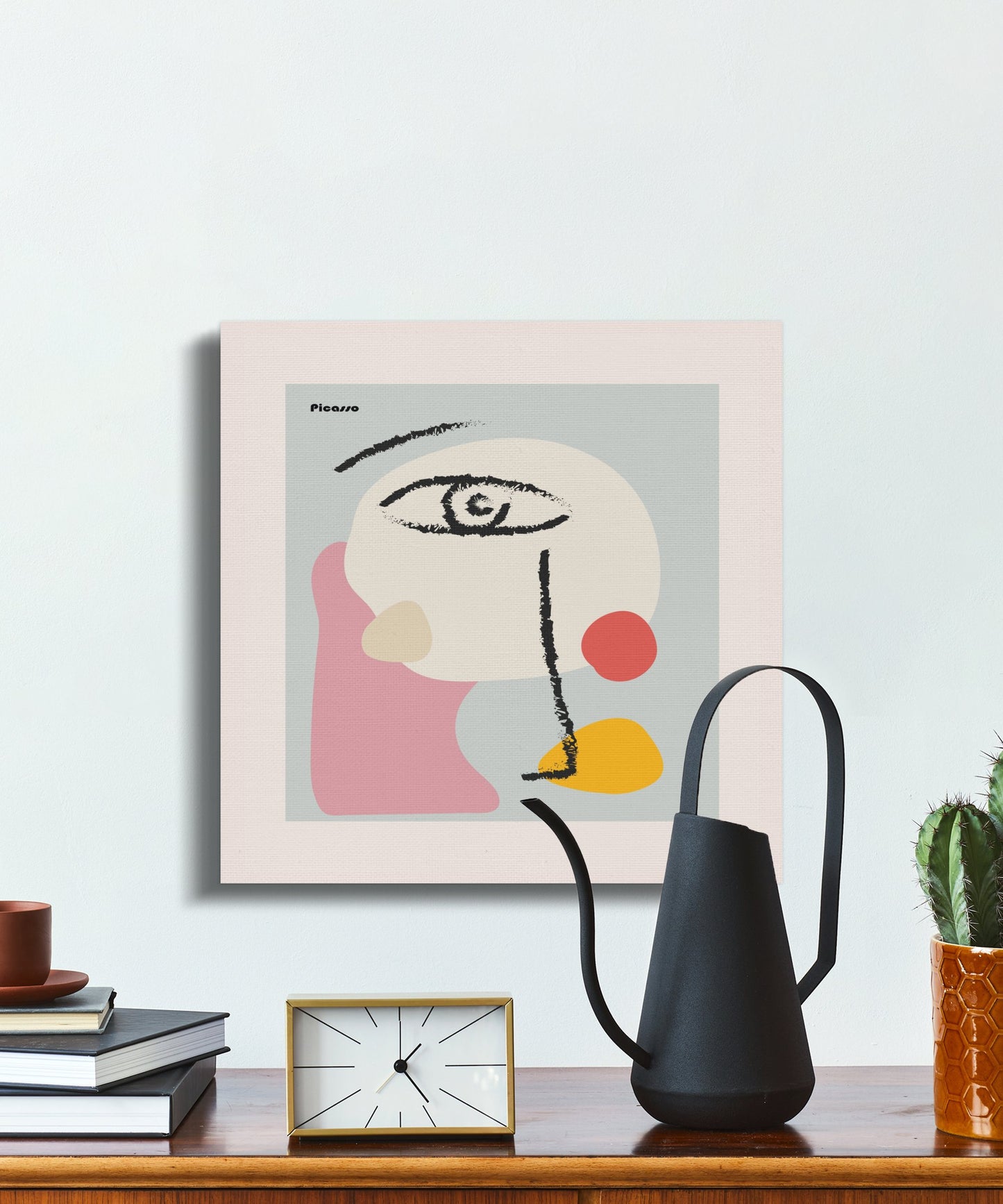 Premium Poster of Abstract Picasso Wall Art Unique Canvas Wraps