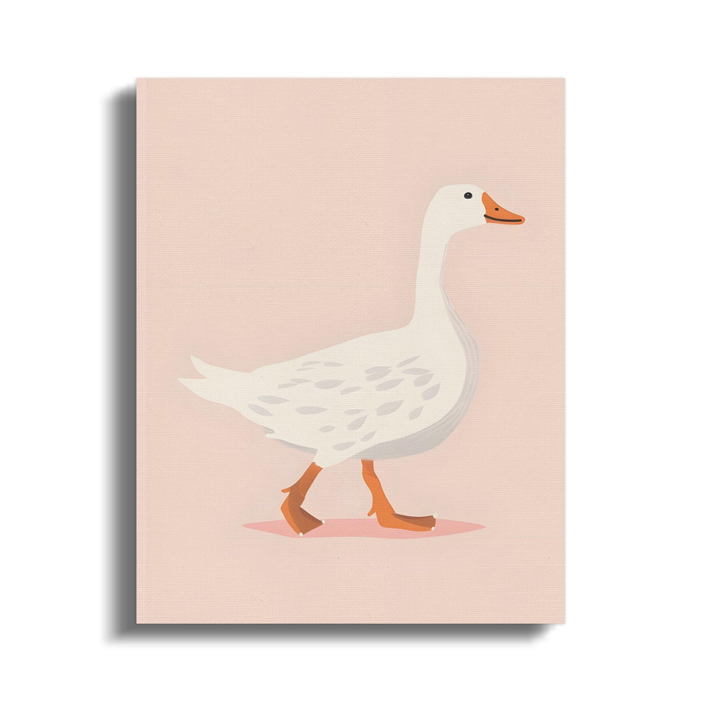 Premium Poster of Adorable Duck Illustration for Nursery Canvas Wraps