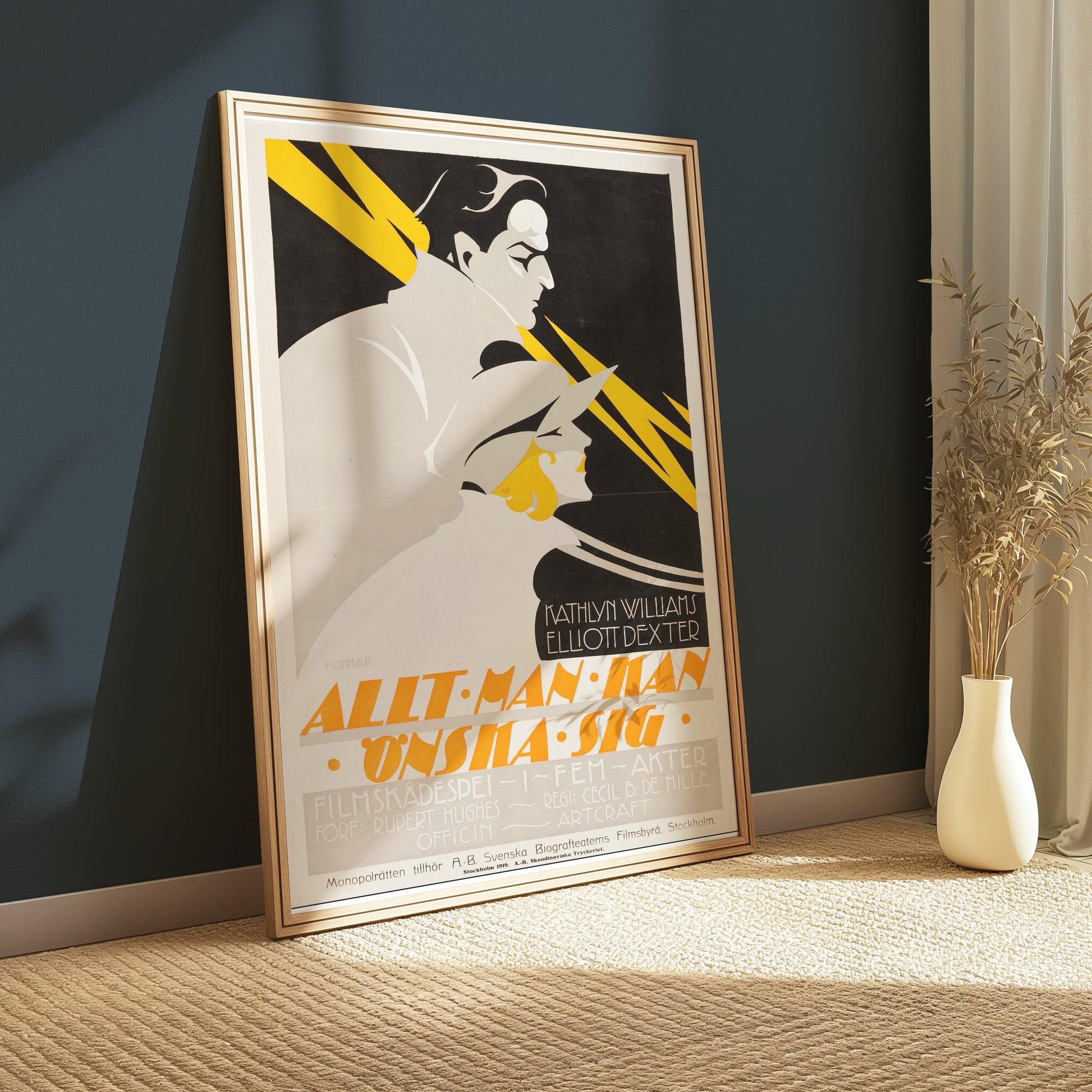 Premium Poster of Allt Man Kan Önska Sig Movie Poster Posters