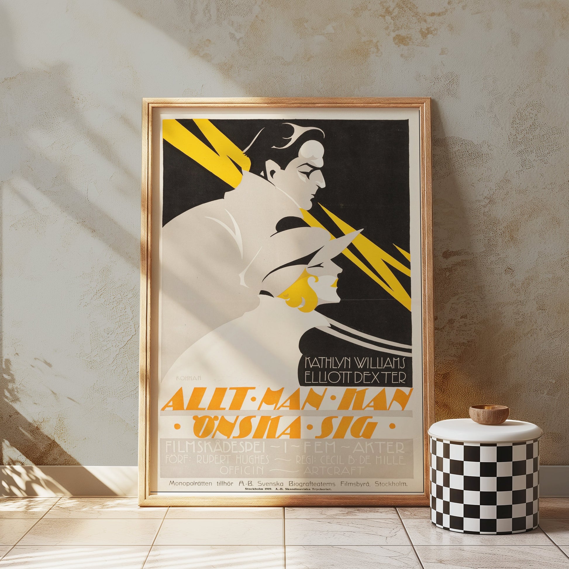 Premium Poster of Allt Man Kan Önska Sig Movie Poster Posters