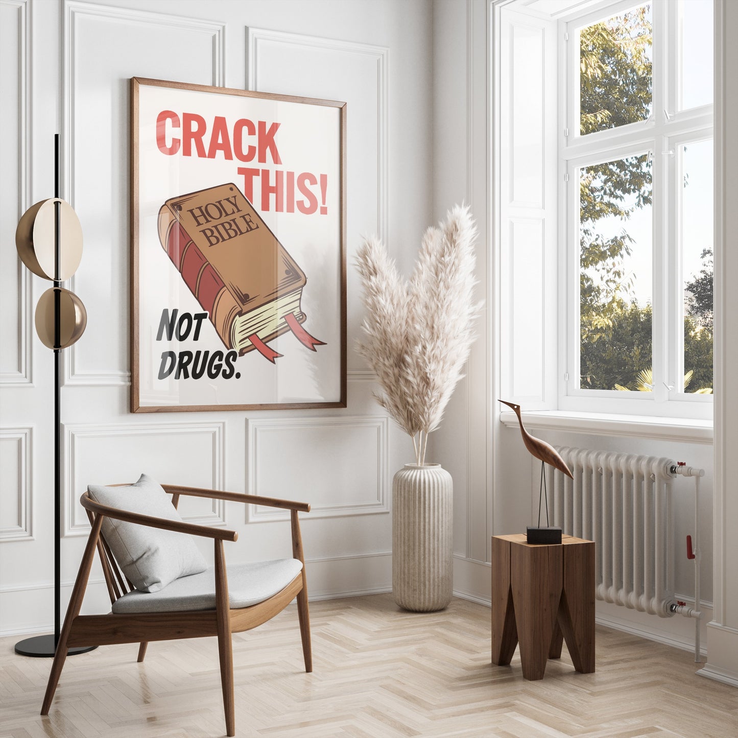 Premium Poster of Anti-Drug Motivational Quote Typography Art Posters