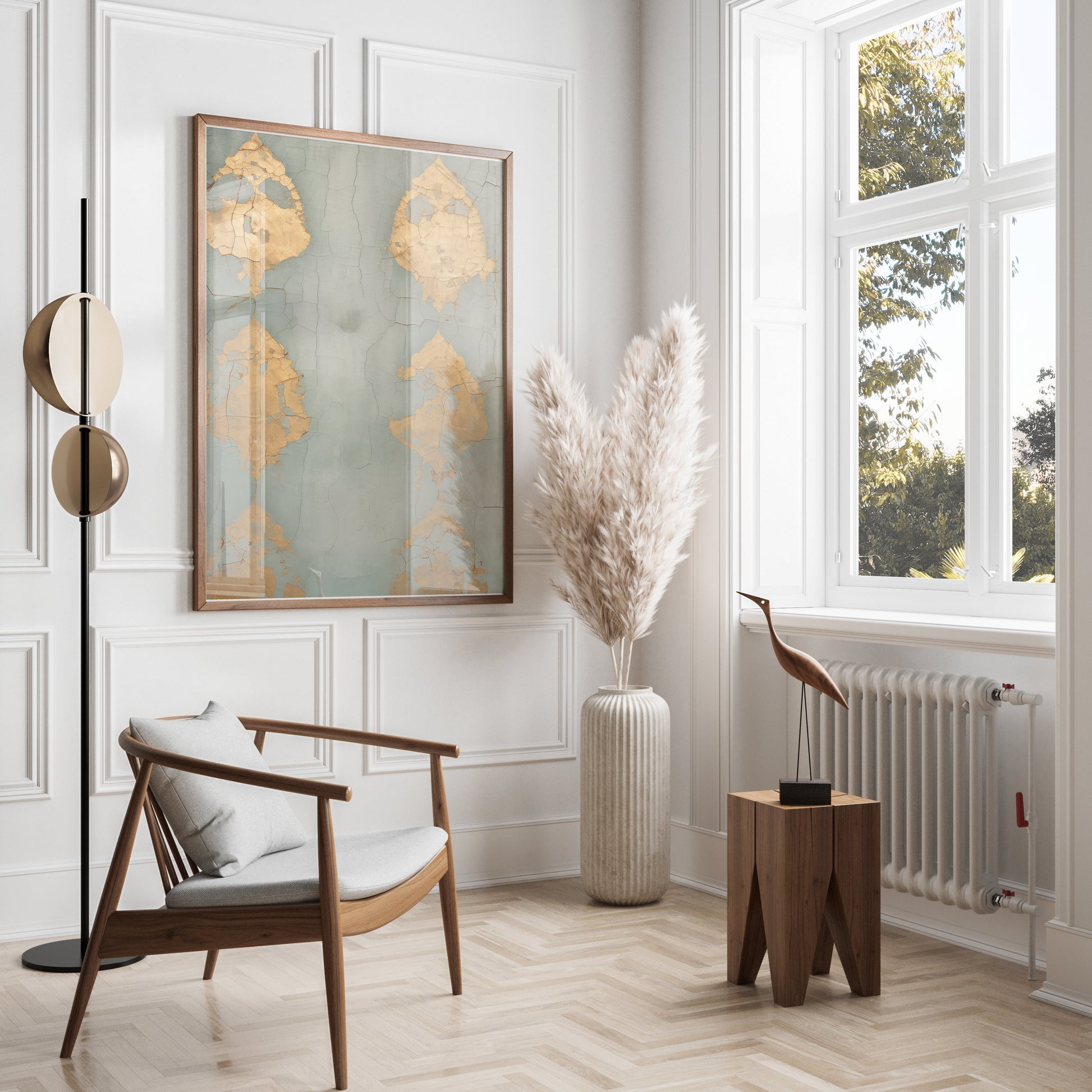 Premium Poster of Antique Gold Abstract Design Posters