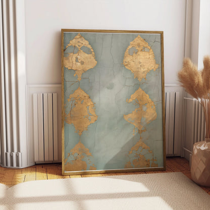Premium Poster of Antique Gold Abstract Design Posters