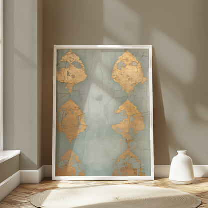 Premium Poster of Antique Gold Abstract Design Posters
