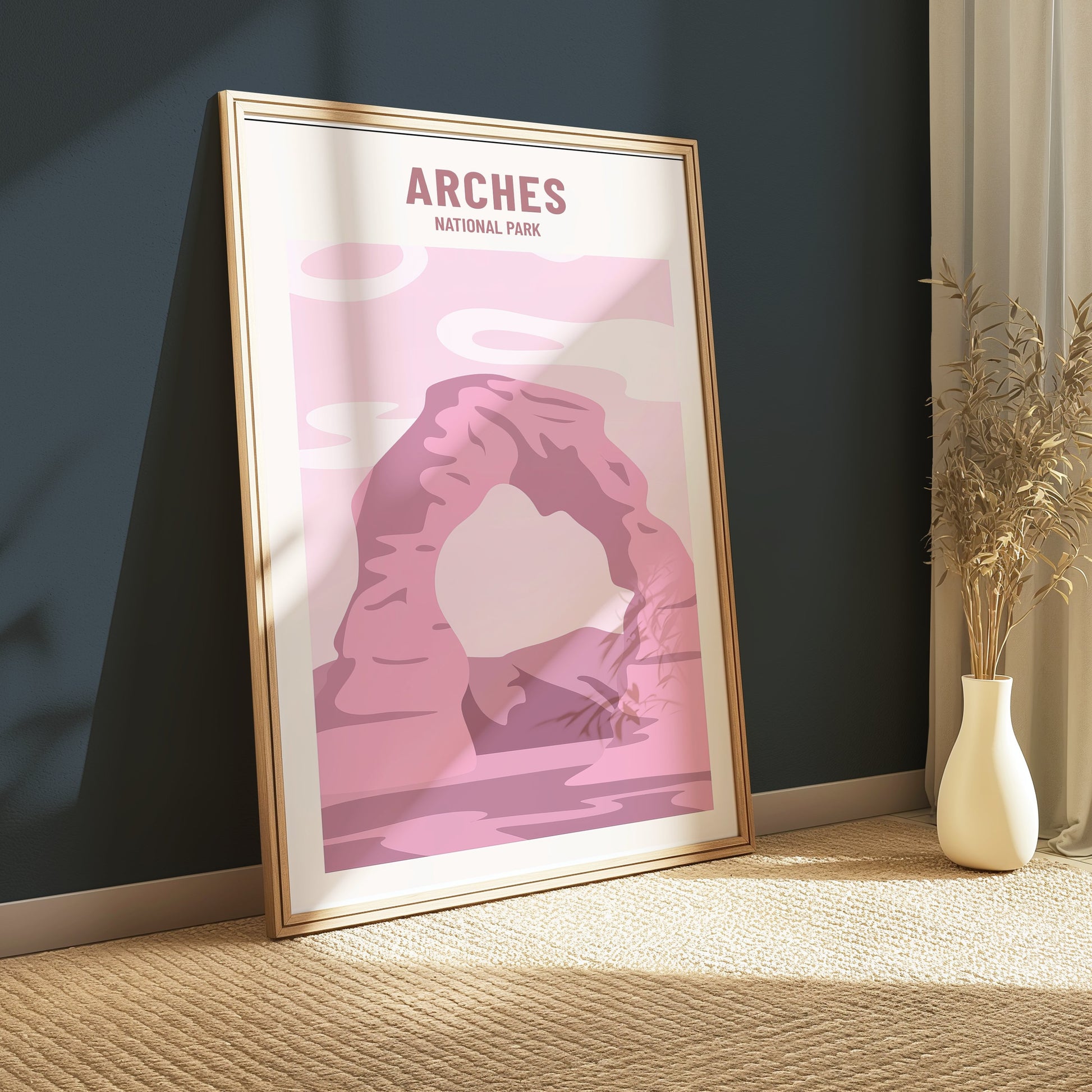 Premium Poster of Arches National Park Scenic Landscape Art Posters