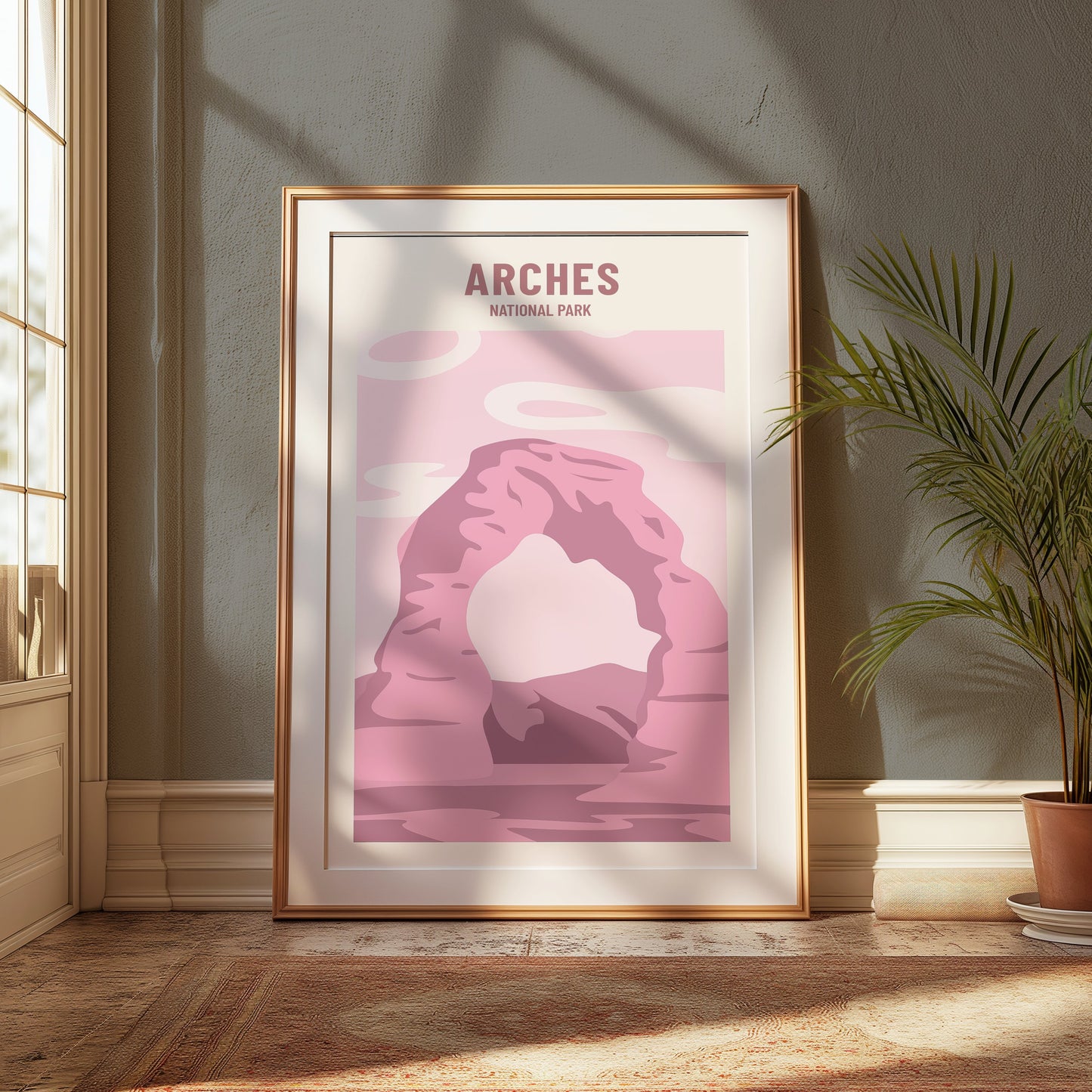 Premium Poster of Arches National Park Scenic Landscape Art Posters