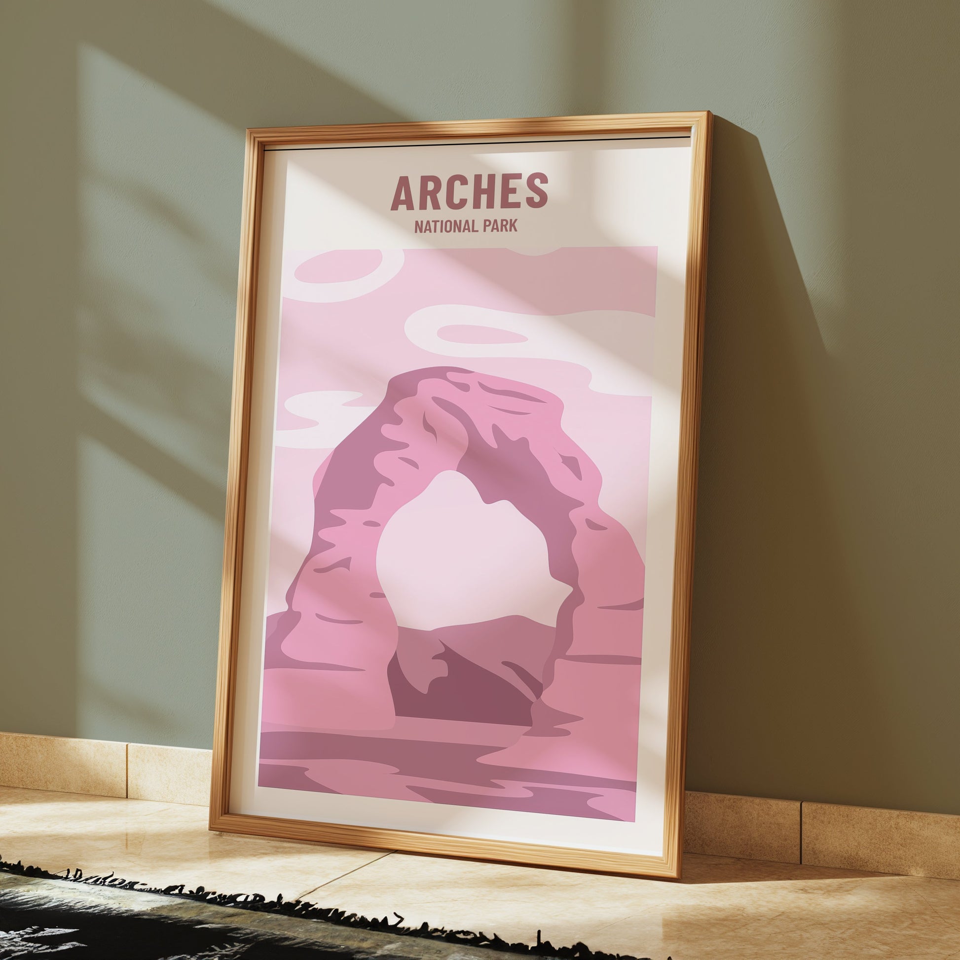Premium Poster of Arches National Park Scenic Landscape Art Posters