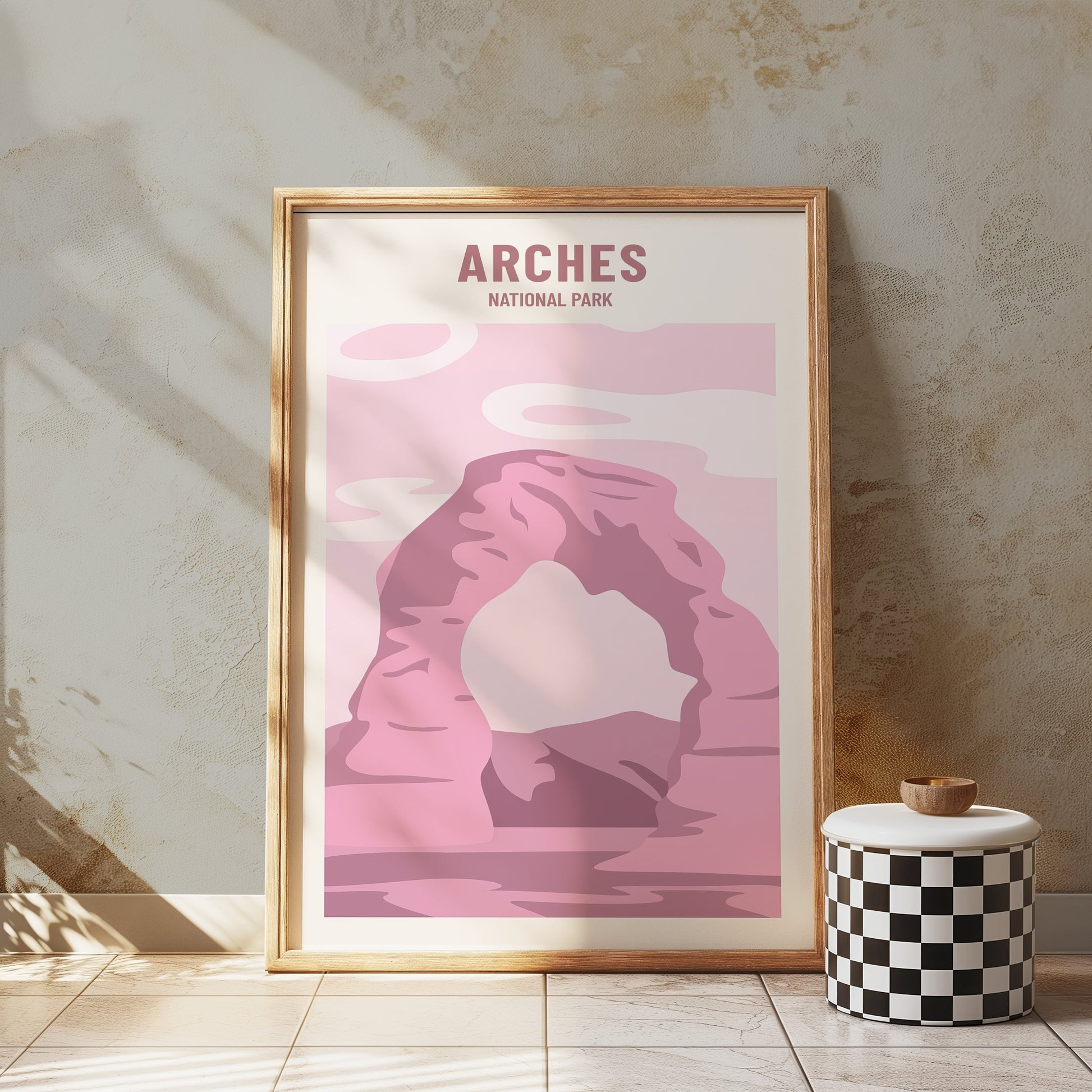 Premium Poster of Arches National Park Scenic Landscape Art Posters