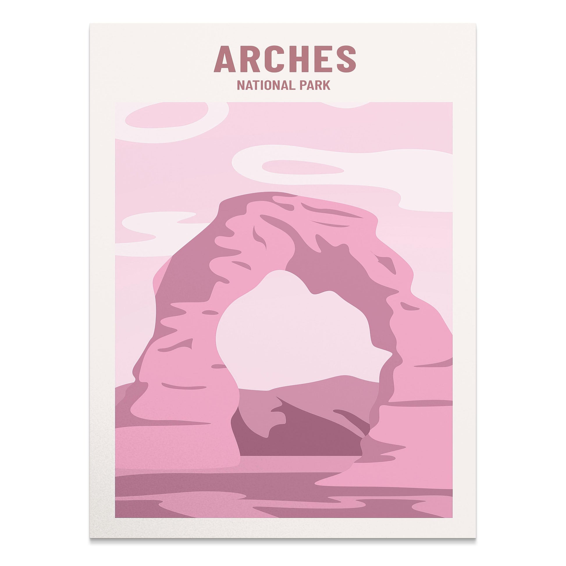 Premium Poster of Arches National Park Scenic Landscape Art Posters