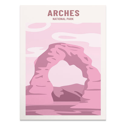 Premium Poster of Arches National Park Scenic Landscape Art Posters
