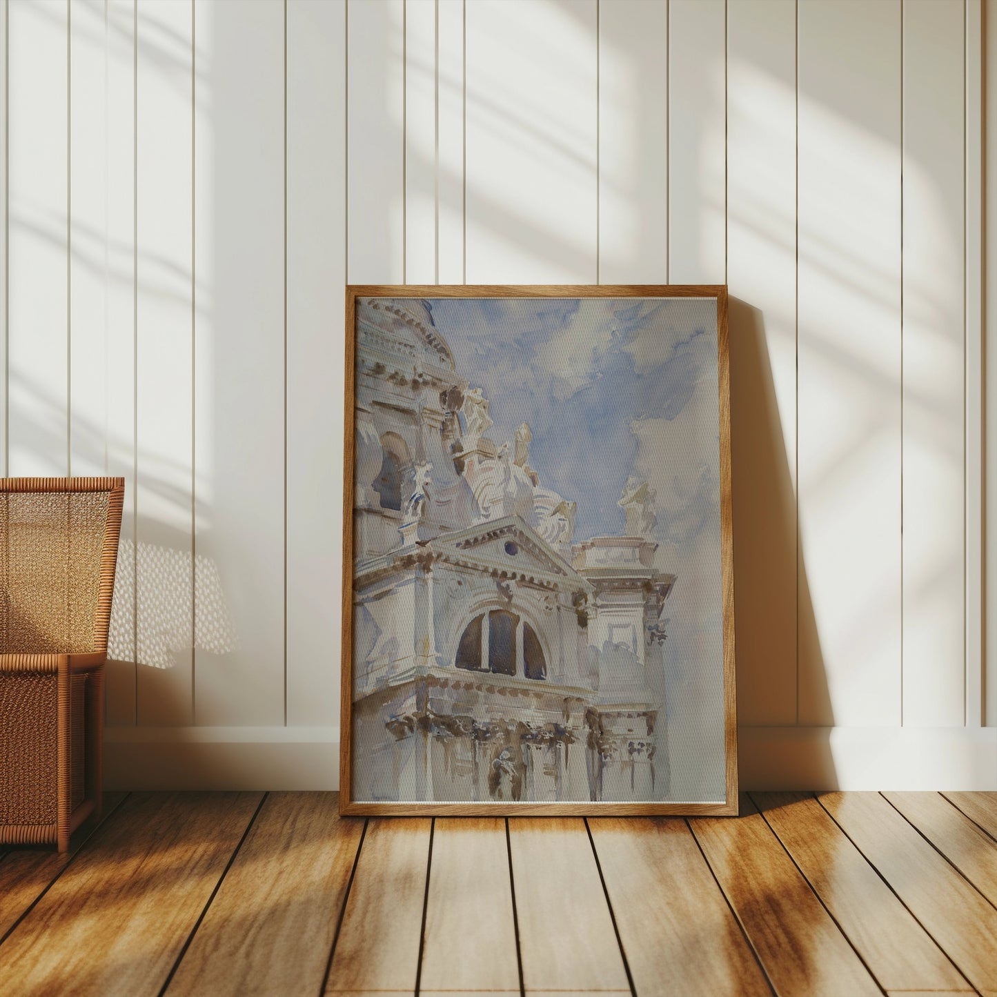 Premium Poster of Architectural Painting of Grand Building Posters