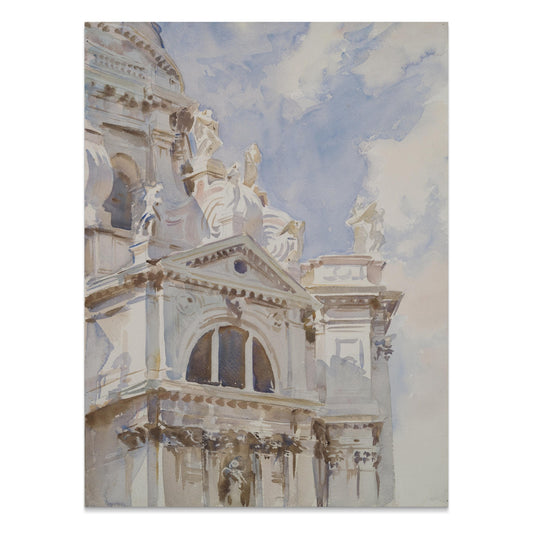 Premium Poster of Architectural Painting of Grand Building Posters