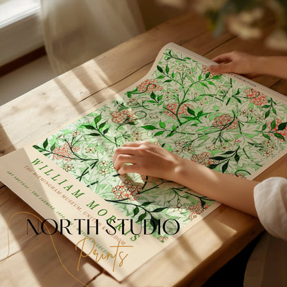 Premium Poster of Art Nouveau Jasmine Motif Collection Posters