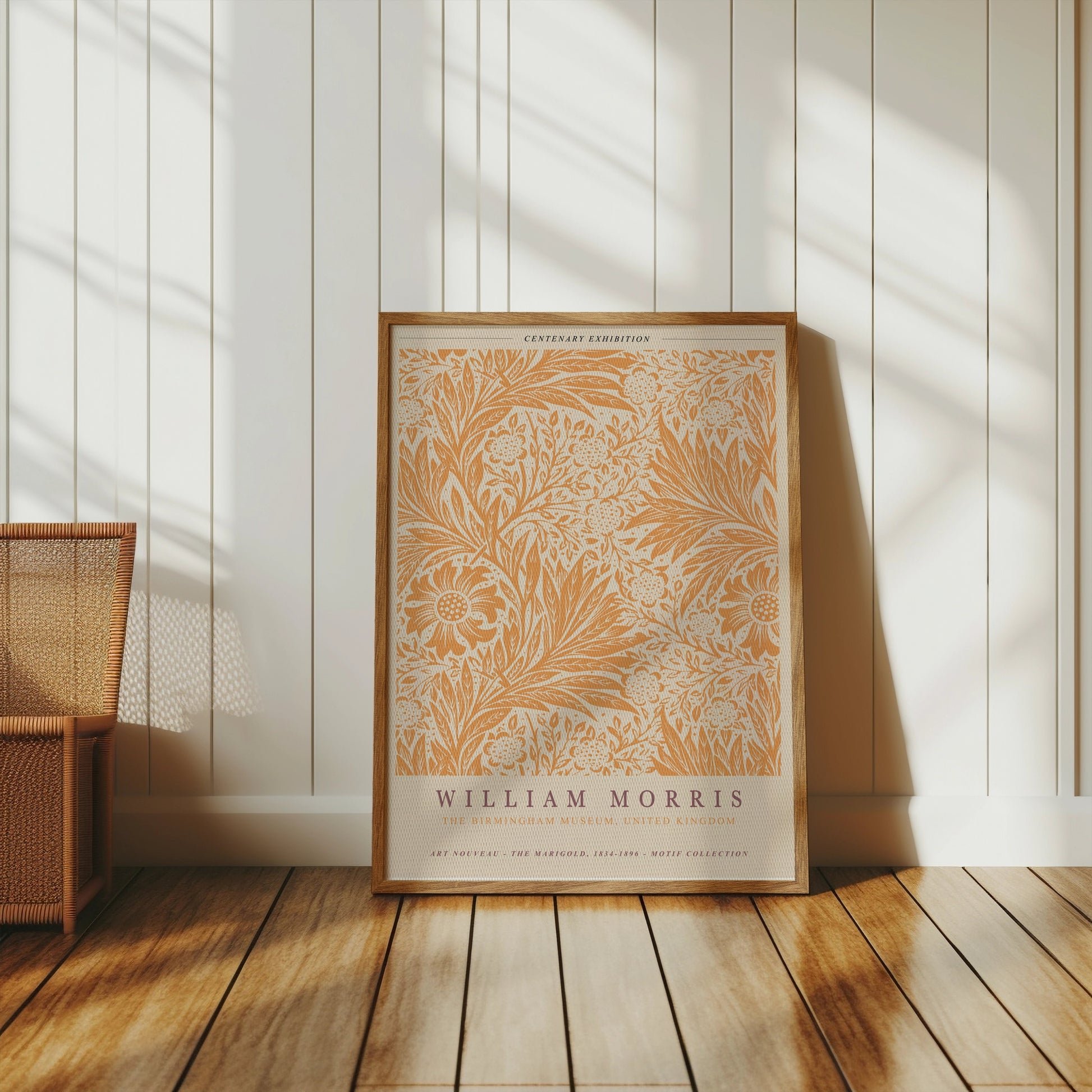 Premium Poster of Art Nouveau William Morris Floral Birmingham Museum Posters
