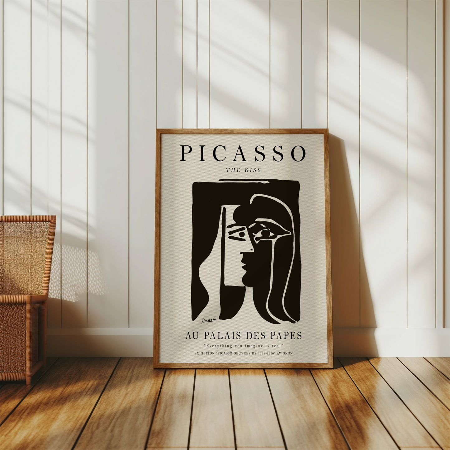 Premium Poster of Artful Picasso The Kiss Posters