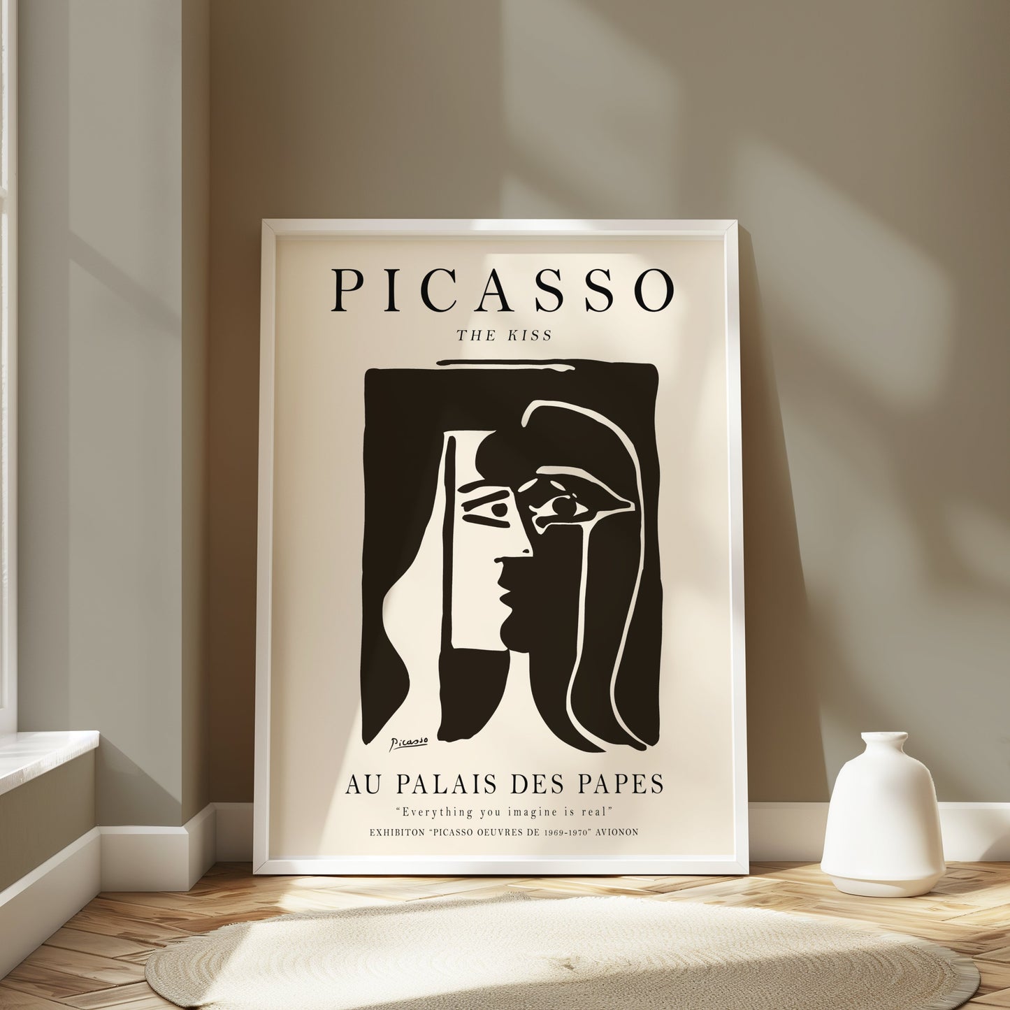 Premium Poster of Artful Picasso The Kiss Posters