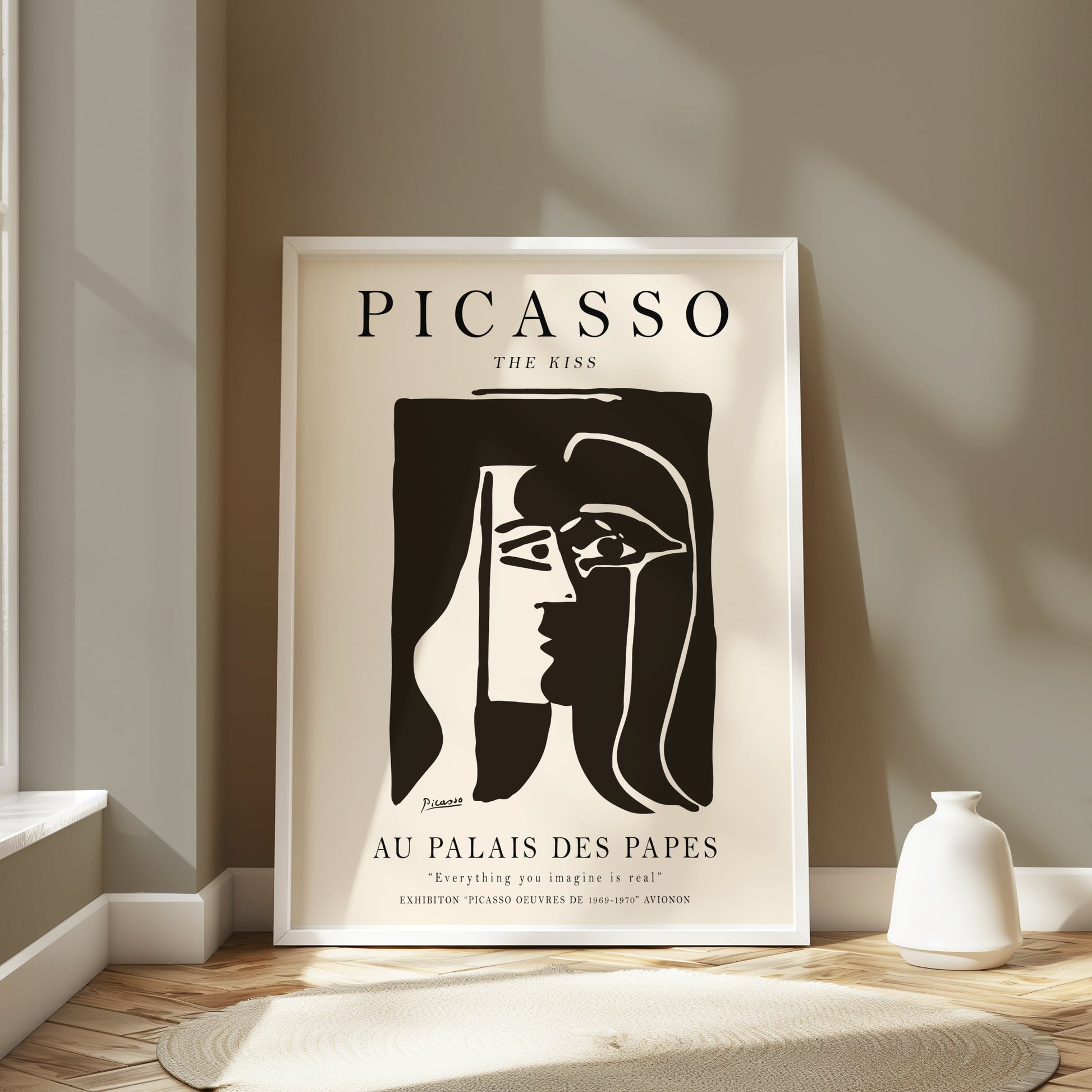 Premium Poster of Artful Picasso The Kiss Posters