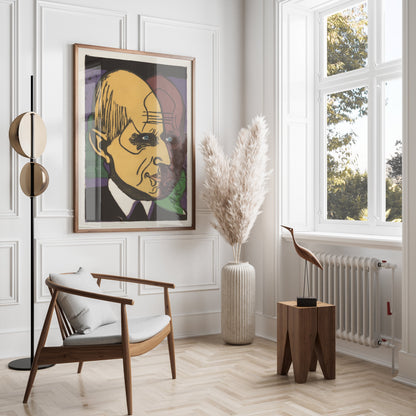 Premium Poster of Artistic Abstract Portrait Colorful Art Posters