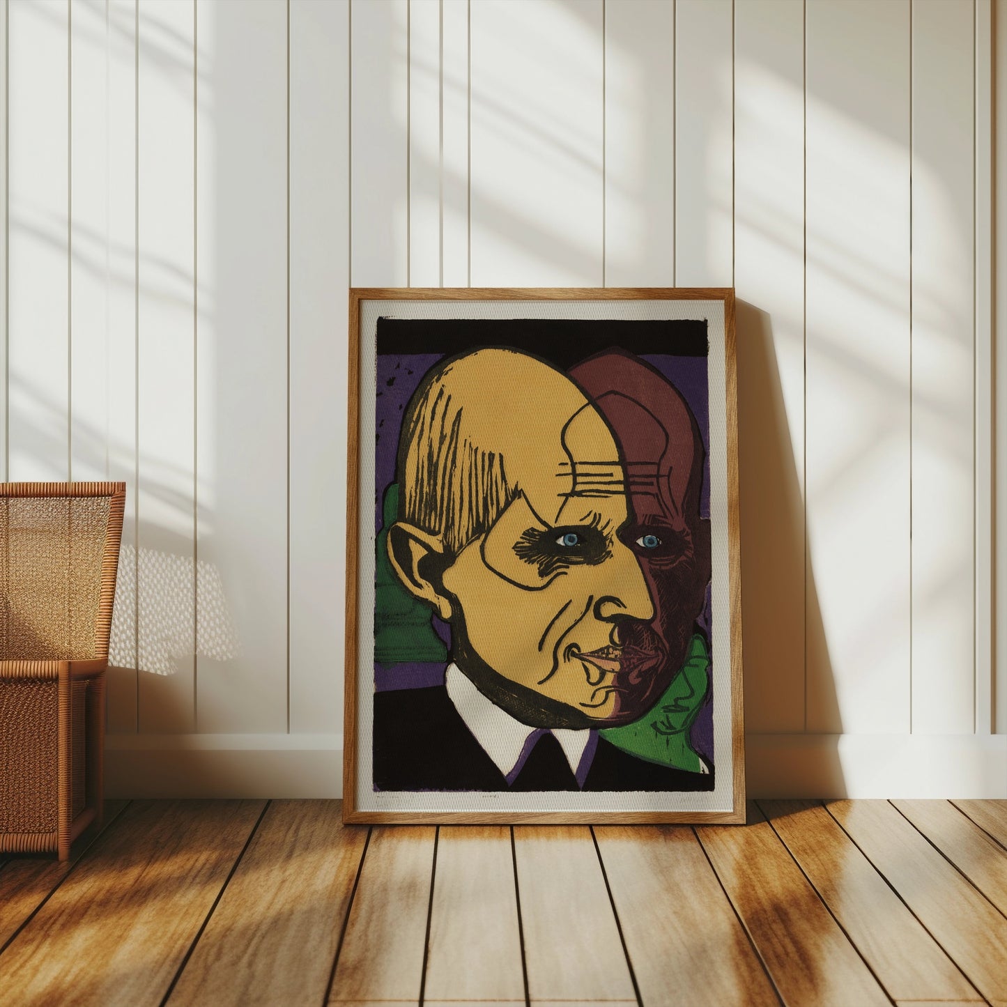 Premium Poster of Artistic Abstract Portrait Colorful Art Posters