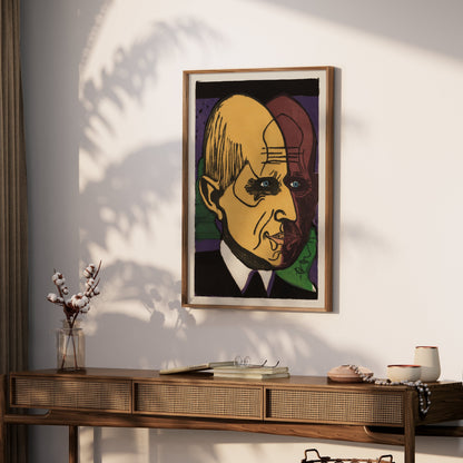 Premium Poster of Artistic Abstract Portrait Colorful Art Posters