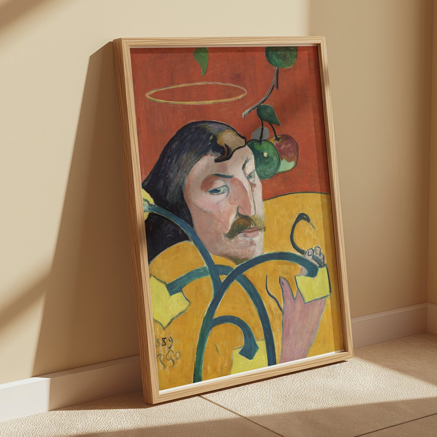 Premium Poster of Artistic Expression in Bright Colors Visual Art Posters