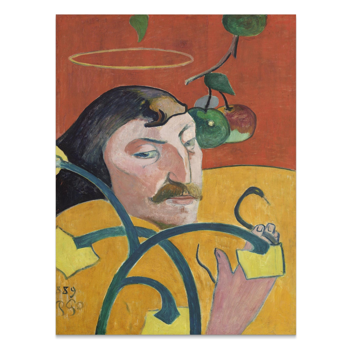 Premium Poster of Artistic Expression in Bright Colors Visual Art Posters
