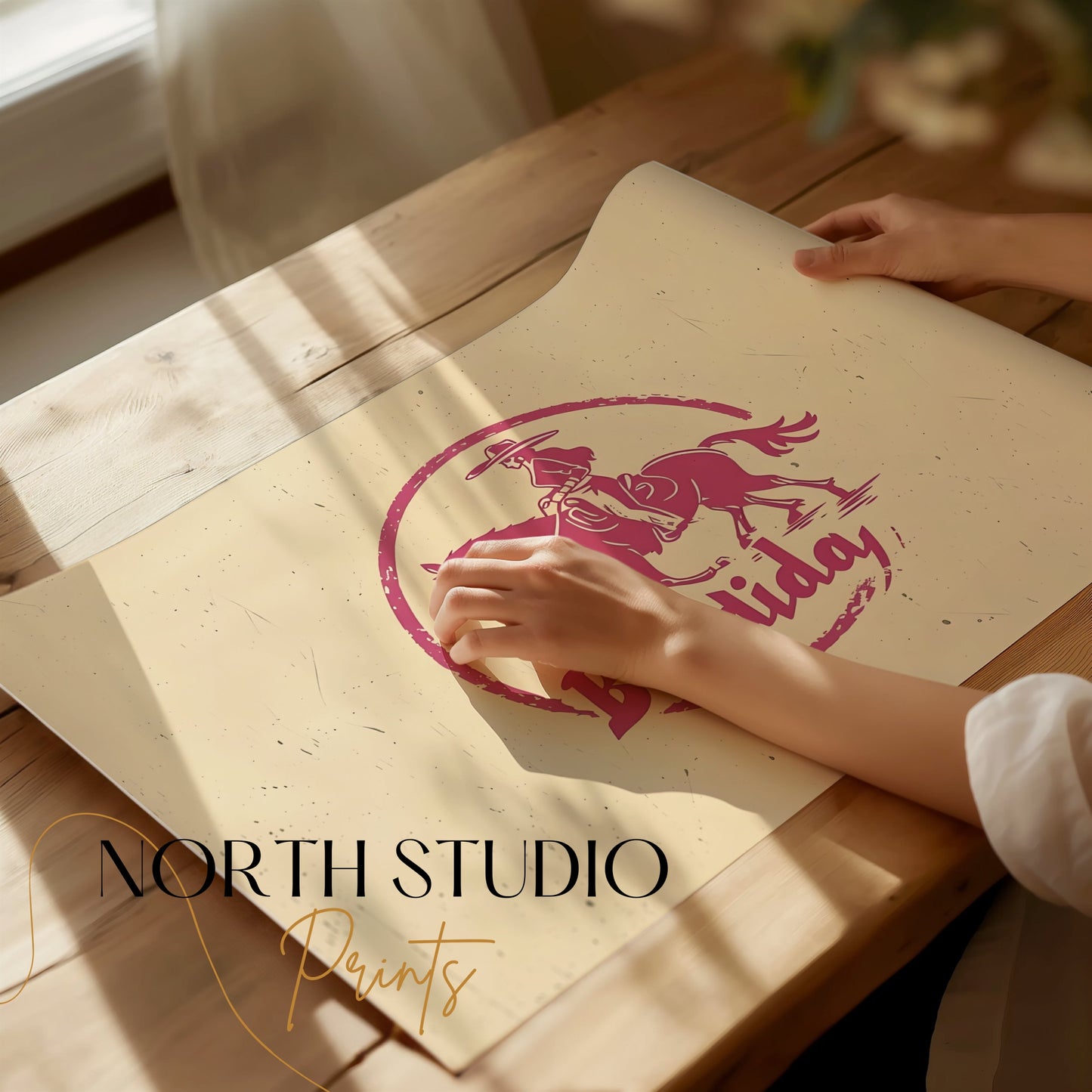 Premium Poster of Bandida Horse Riding Western Art Posters